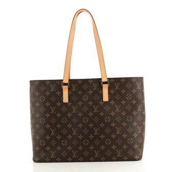Louis Vuitton Luco Handbag Monogram Canvas