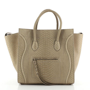 Celine Phantom Bag Python Medium