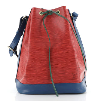 Louis Vuitton Tricolor Noe Handbag Epi Leather Large