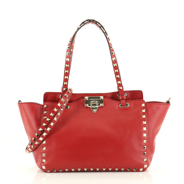 Valentino Rockstud Tote Soft Leather Small