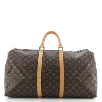 Louis Vuitton Keepall Bag Monogram Canvas 55