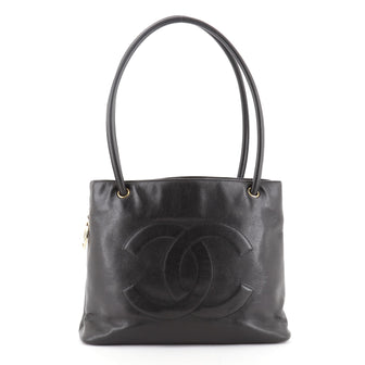 Chanel Vintage Timeless Pocket Chain Shoulder Bag Caviar Medium
