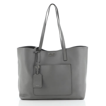 Prada Front Pocket Shopping Tote City Calfskin
