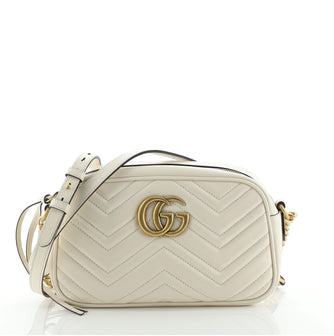 Gucci GG Marmont Shoulder Bag Matelasse Leather Small
