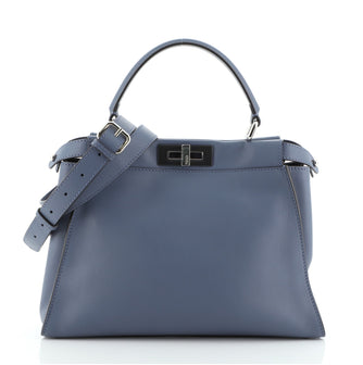 Fendi Peekaboo Bag Rigid Leather Regular