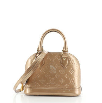 Louis Vuitton Alma Handbag Monogram Vernis BB