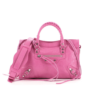 Balenciaga City Classic Studs Bag Leather Small