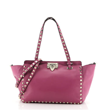 Valentino Rockstud Tote Soft Leather Small