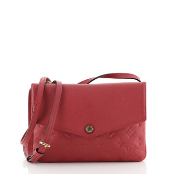 Louis Vuitton Twice Handbag Monogram Empreinte Leather