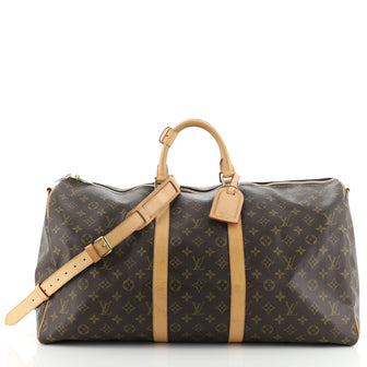 Louis Vuitton Keepall Bandouliere Bag Monogram Canvas 55