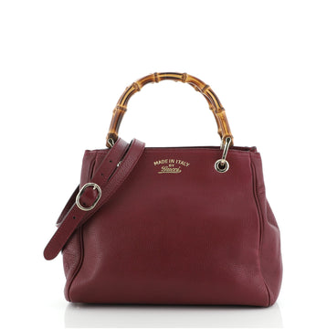 Gucci Bamboo Shopper Tote Leather Small