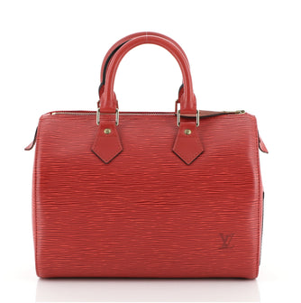 Louis Vuitton Speedy Handbag Epi Leather 25
