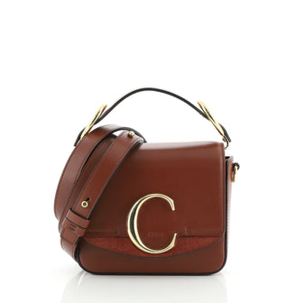 Chloe C Double Carry Bag Leather Mini