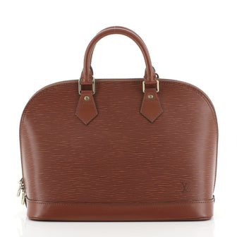 Louis Vuitton Vintage Alma Handbag Epi Leather PM