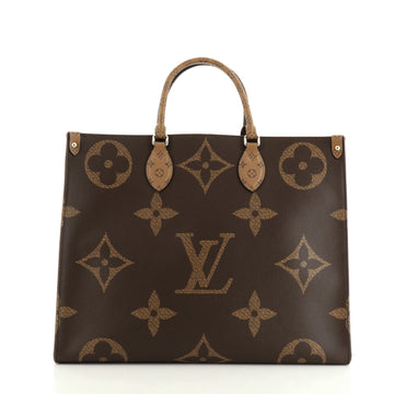 Louis Vuitton OnTheGo Tote Limited Edition Reverse Monogram Giant GM