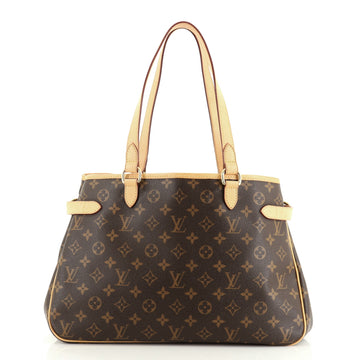 Louis Vuitton Batignolles Handbag Monogram Canvas Horizontal