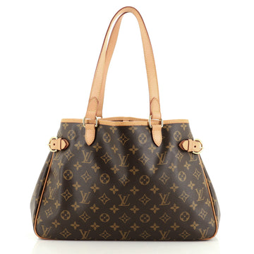 Louis Vuitton Batignolles Handbag Monogram Canvas Horizontal