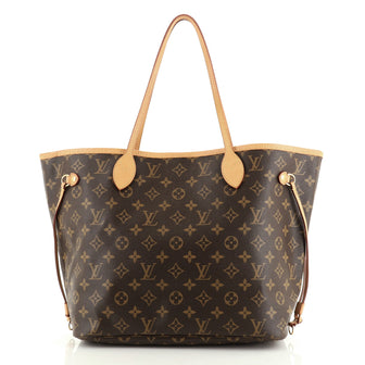 Louis Vuitton Neverfull Tote Monogram Canvas MM