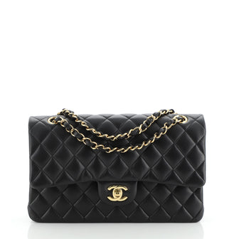 Chanel Classic Double Flap Bag Quilted Lambskin Medium