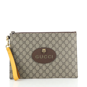Gucci Neo Vintage Pouch GG Coated Canvas