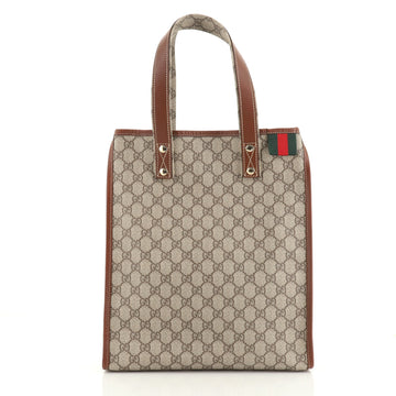 Gucci Web Loop Tote GG Coated Canvas Tall
