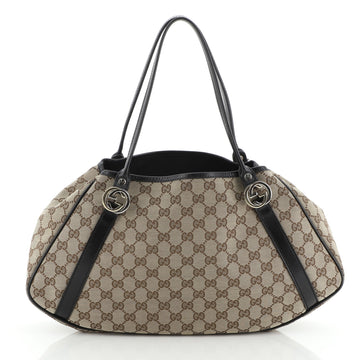 Gucci Twins Shoulder Bag GG Canvas Medium