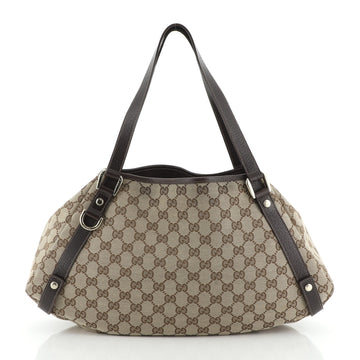 Gucci Abbey Shoulder Bag GG Canvas Medium