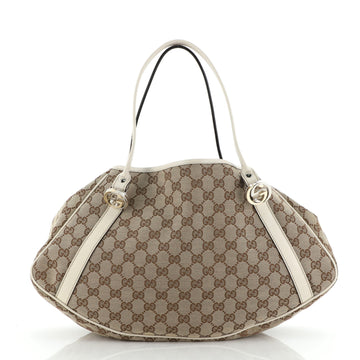 Gucci Twins Shoulder Bag GG Canvas Medium