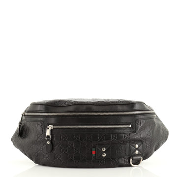 Gucci Waist Bag Guccissima Leather Large