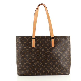Louis Vuitton Luco Handbag Monogram Canvas