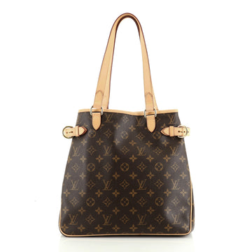 Louis Vuitton Batignolles Handbag Monogram Canvas Vertical