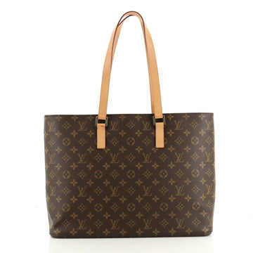 Louis Vuitton Luco Handbag Monogram Canvas