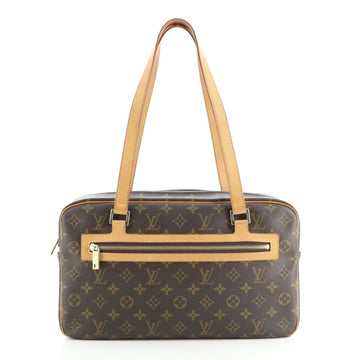 Louis Vuitton Cite Handbag Monogram Canvas GM