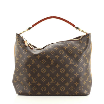 Louis Vuitton Sully Handbag Monogram Canvas PM