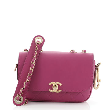 Chanel CC Flap Bag with Coin Purse Quilted Calfskin