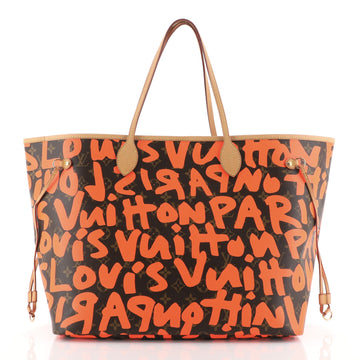 Louis Vuitton Neverfull Tote Limited Edition Monogram Graffiti GM