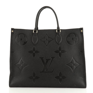 Louis Vuitton OnTheGo Tote Limited Edition Monogram Empreinte Giant GM