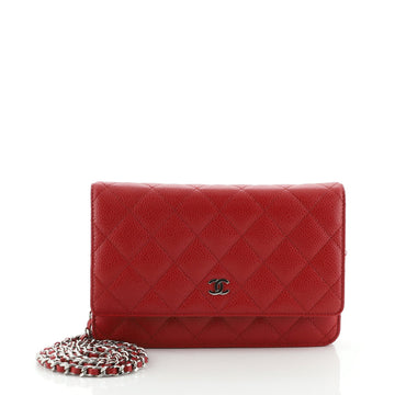 Chanel Wallet on Chain Quilted Caviar