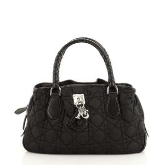 Christian Dior Charming Tote Cannage Quilt Nylon