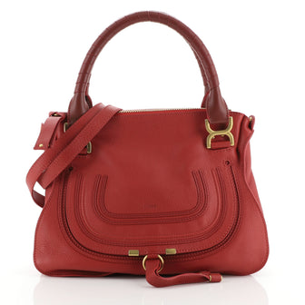 Chloe Marcie Satchel Leather Medium