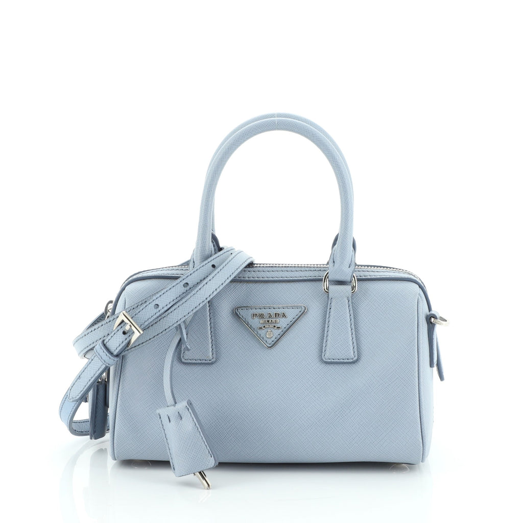 Prada Lux Convertible Boston Bag Saffiano Leather Mini 57340