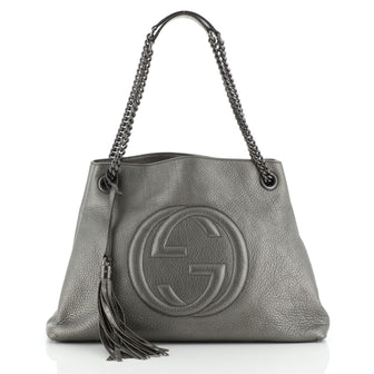 Gucci Soho Chain Strap Shoulder Bag Leather Medium