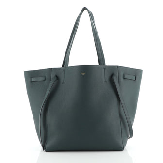 Celine Phantom Tie Cabas Tote Leather Small