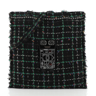 Chanel Shopping Tote Embellished Tweed Large
