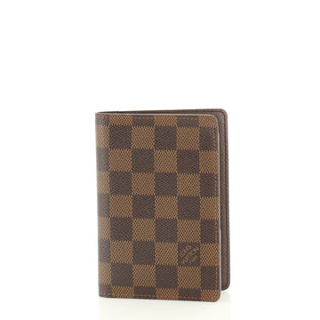 Louis Vuitton Passport Cover Monogram Canvas