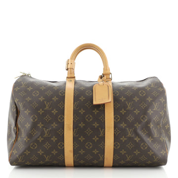 Louis Vuitton Keepall Bag Monogram Canvas 45
