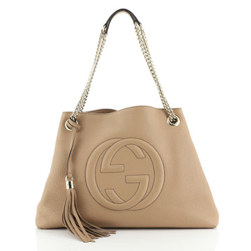 Gucci Soho Chain Strap Shoulder Bag Leather Medium