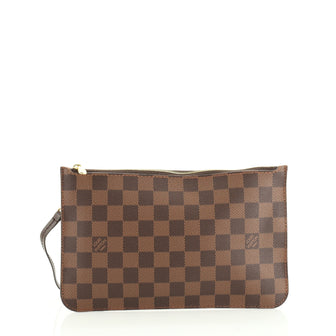 Louis Vuitton Neverfull Pochette Damier Large
