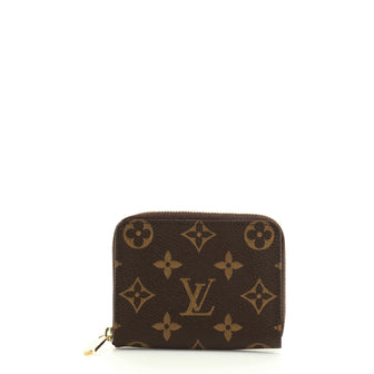 Louis Vuitton Zippy Coin Purse Monogram Canvas