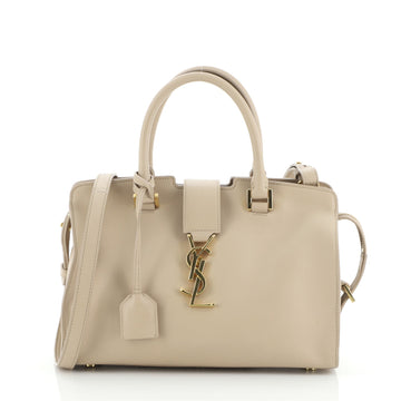 Saint Laurent Monogram Cabas Leather Baby